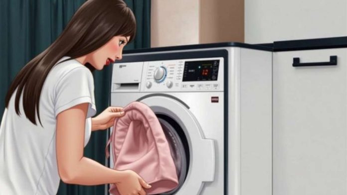 Machine à laver, le bouton secret à activer en hiver pour du linge sec et prêt à l'emploi